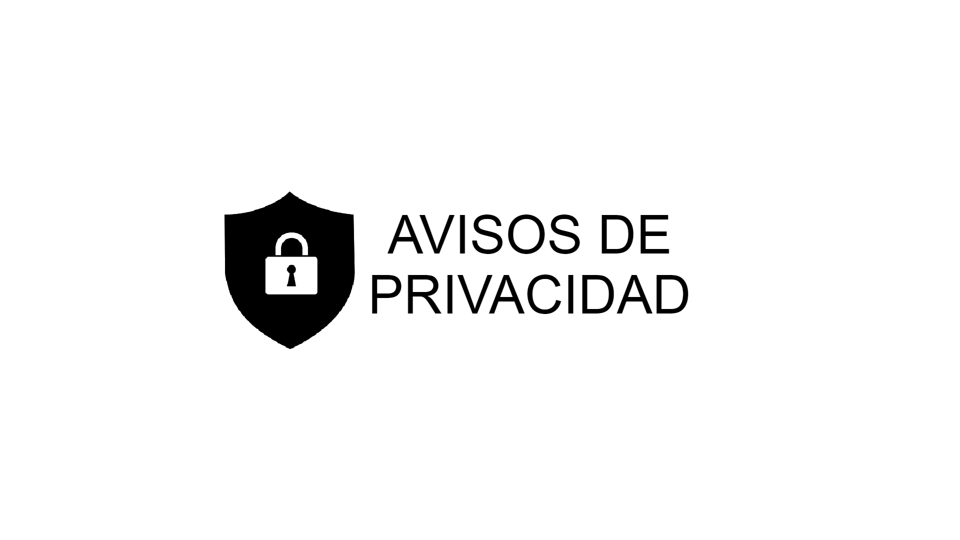 Avisos de Privacidad